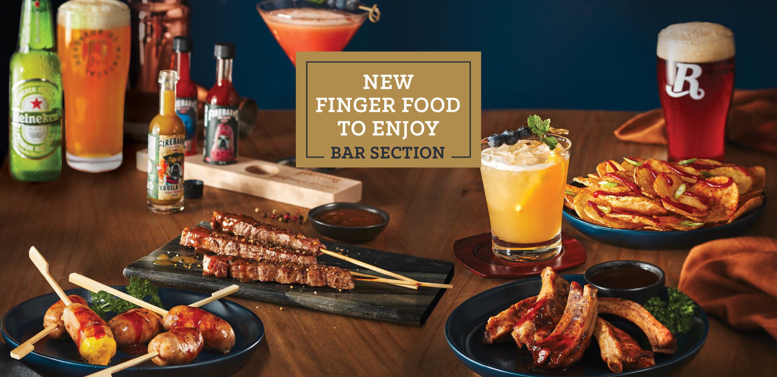 New Finger Food To Enjoy - Madisons Bar Section